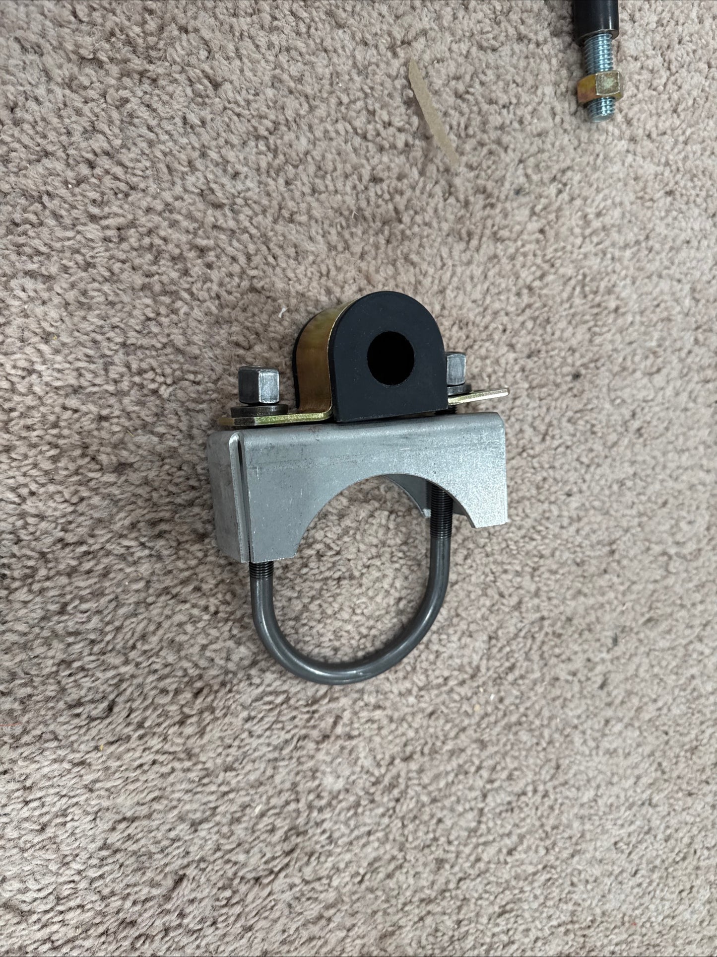 1969 Boss 429 Mustang Rear Sway Bar Kit Complete With Links, Brackets, U Bolts not concours