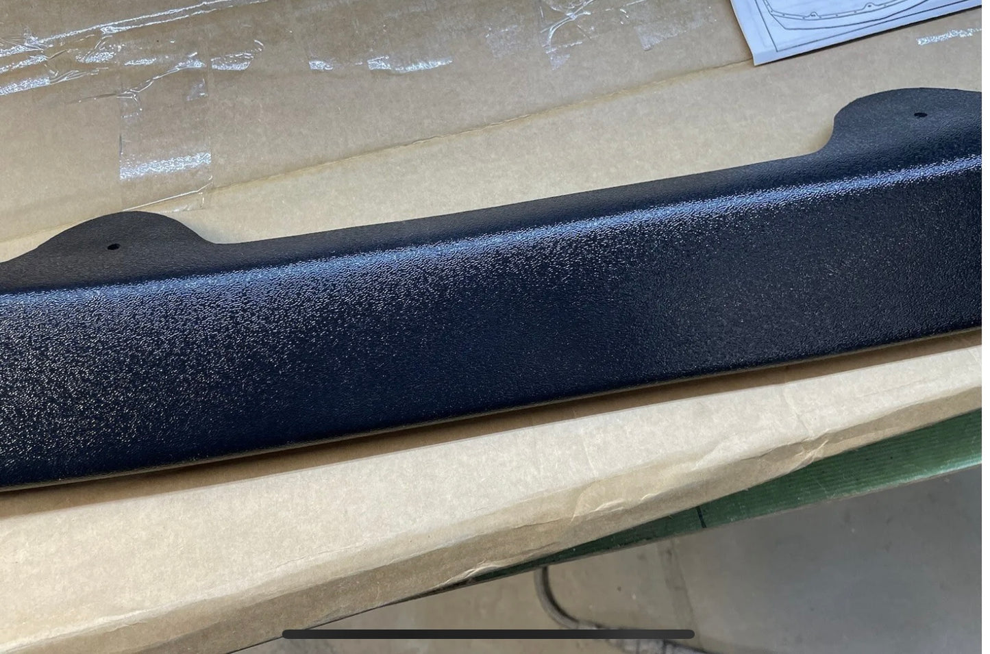 1969 Ford Mustang Boss 429 Front Spoiler With Attaching Hardware, Front Scoop