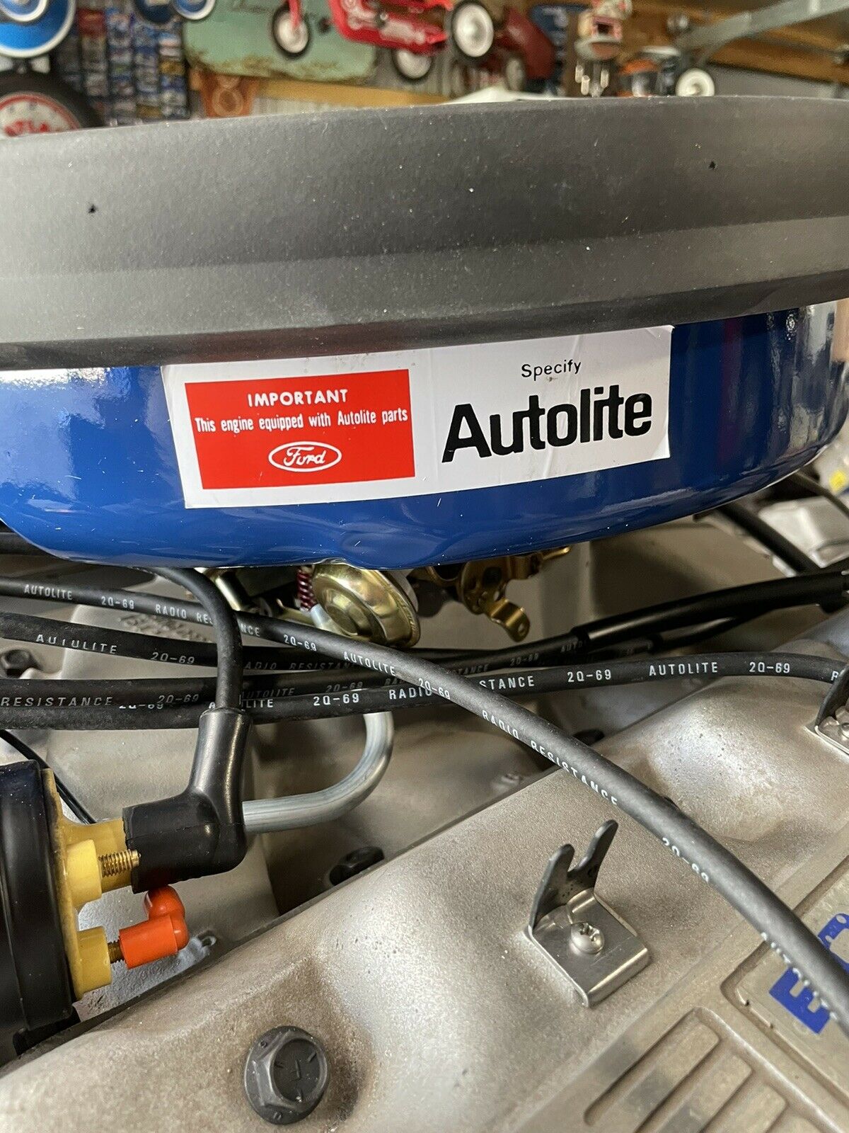 BOSS 429 Ford Mustang Air Cleaner 1969 1970 minus snorkel