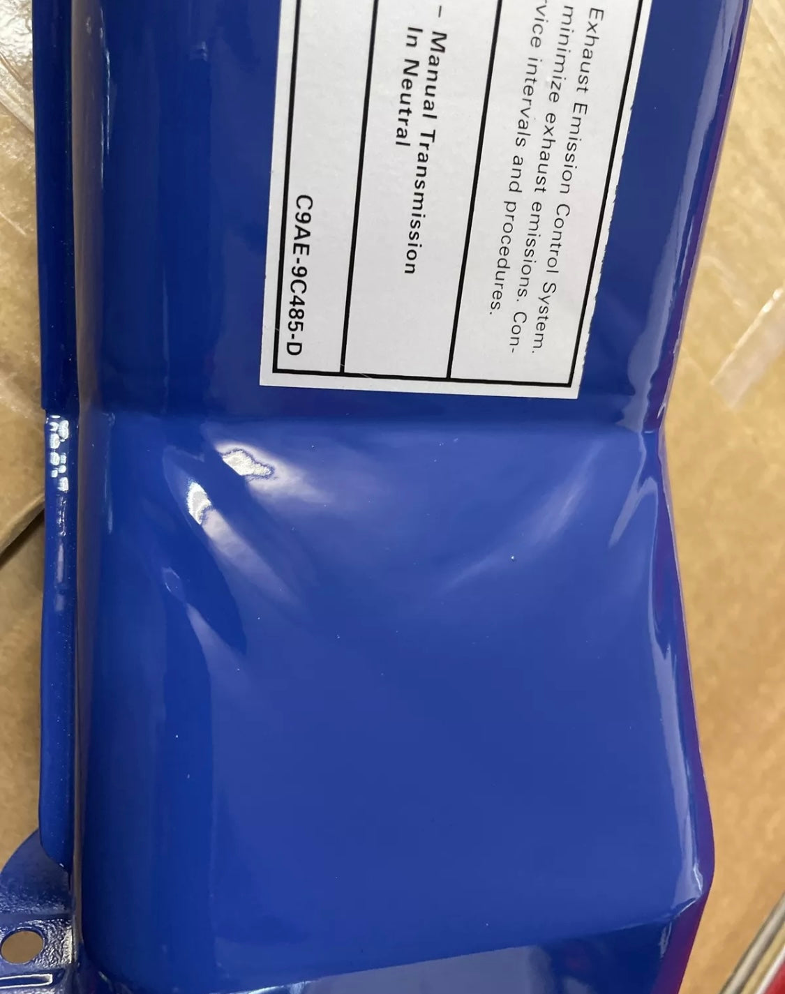 New Concours 1969 & 1970 Boss 429 Mustang snorkel With The Wrinkles Show Quality