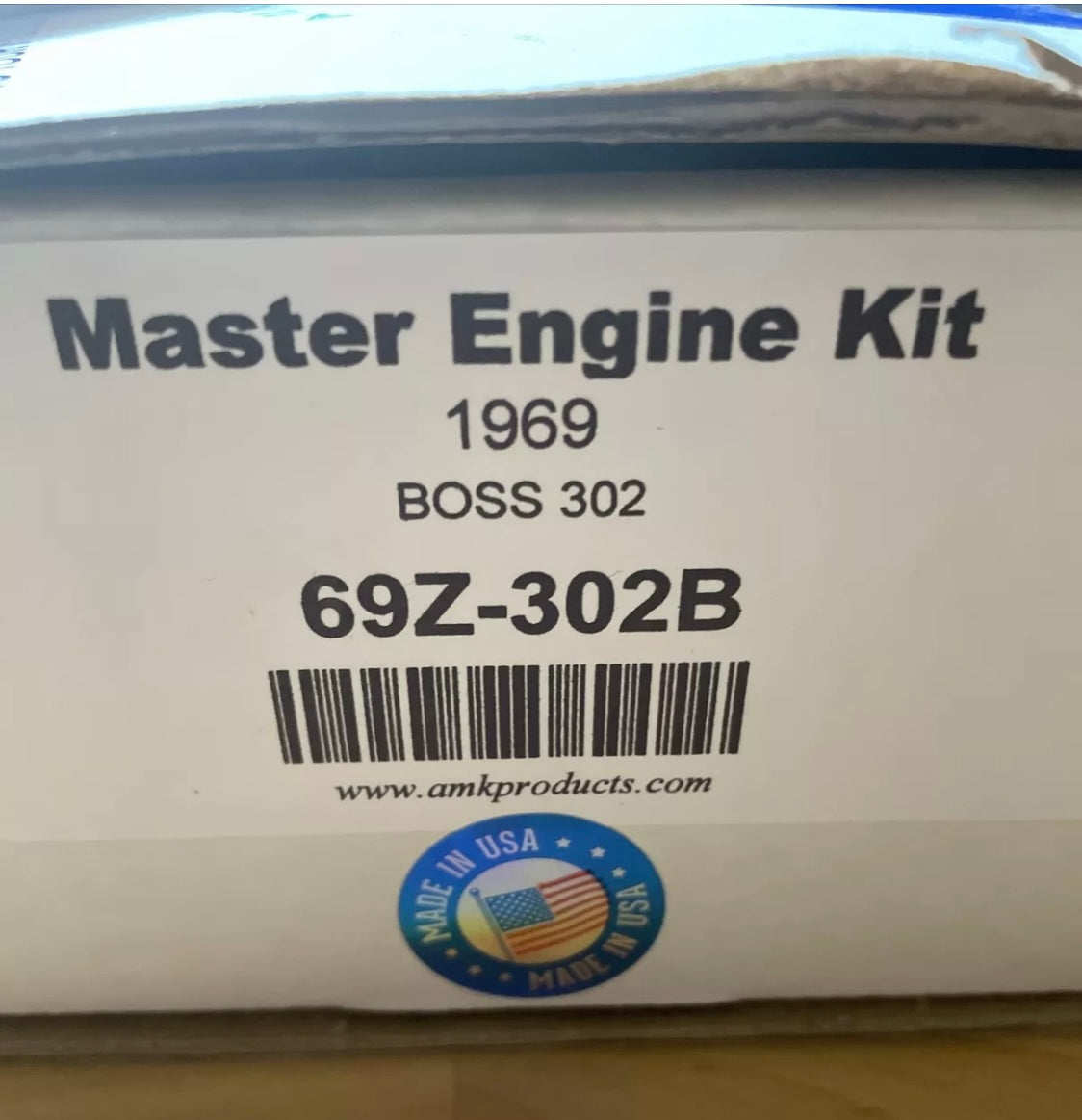 1969 Mustang Boss 302 Master Engine Bolt Kit with Concurs Correct Bolts