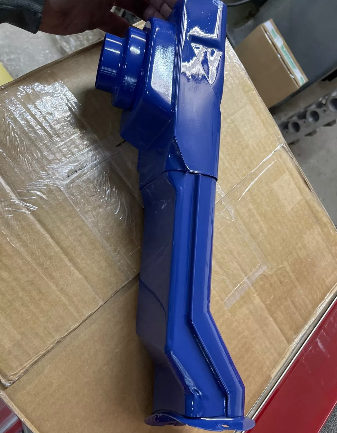 New Concours 1969 & 1970 Boss 429 Mustang snorkel With The Wrinkles Show Quality