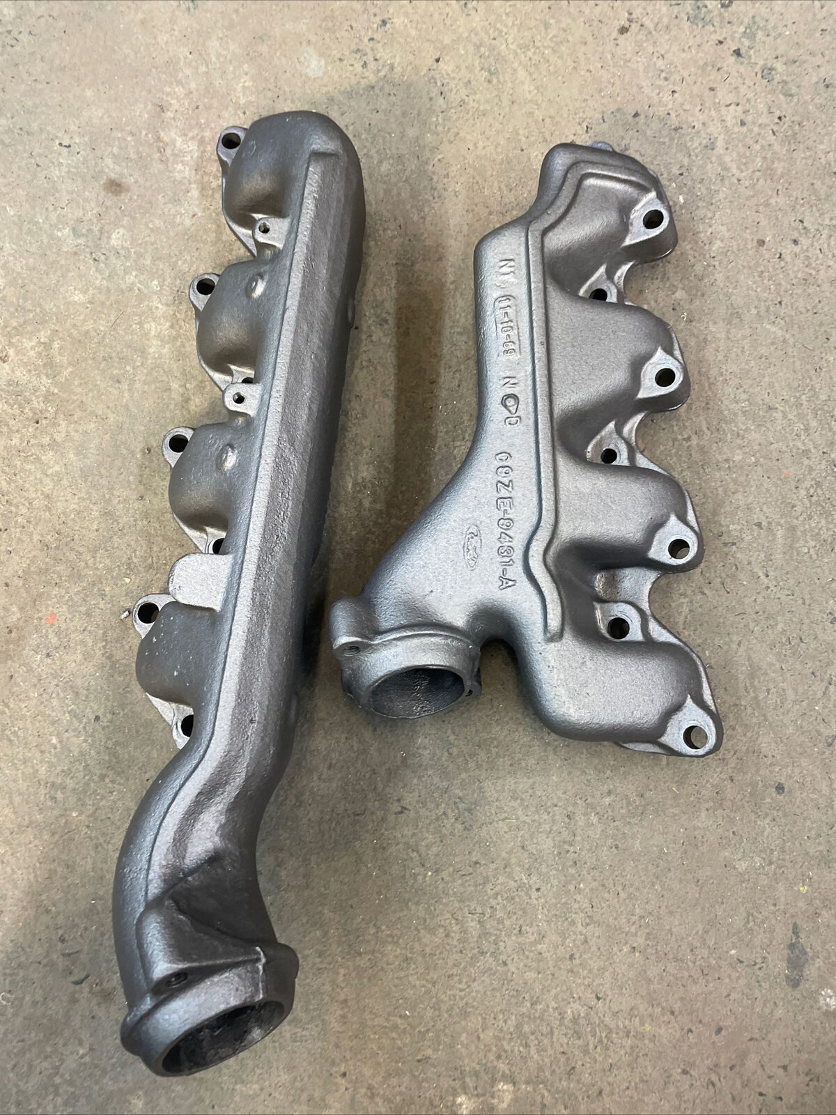 1969- 1970 Boss 302 Mustang Cougar Exhaust Manifolds C9ze-9431a C9ZE 9428-A