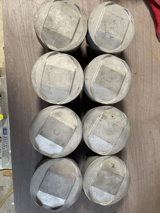 Ford Boss 429 Mustang 1969 820-s forged TRW pistons C9AE-6110-A Factory