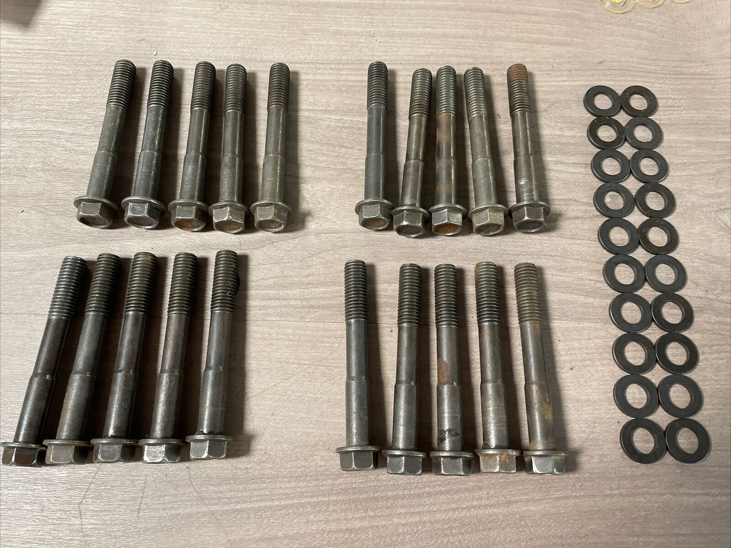Ford C8SZ-6065-B Boss 429 “F” head bolts & special washers Qty 20