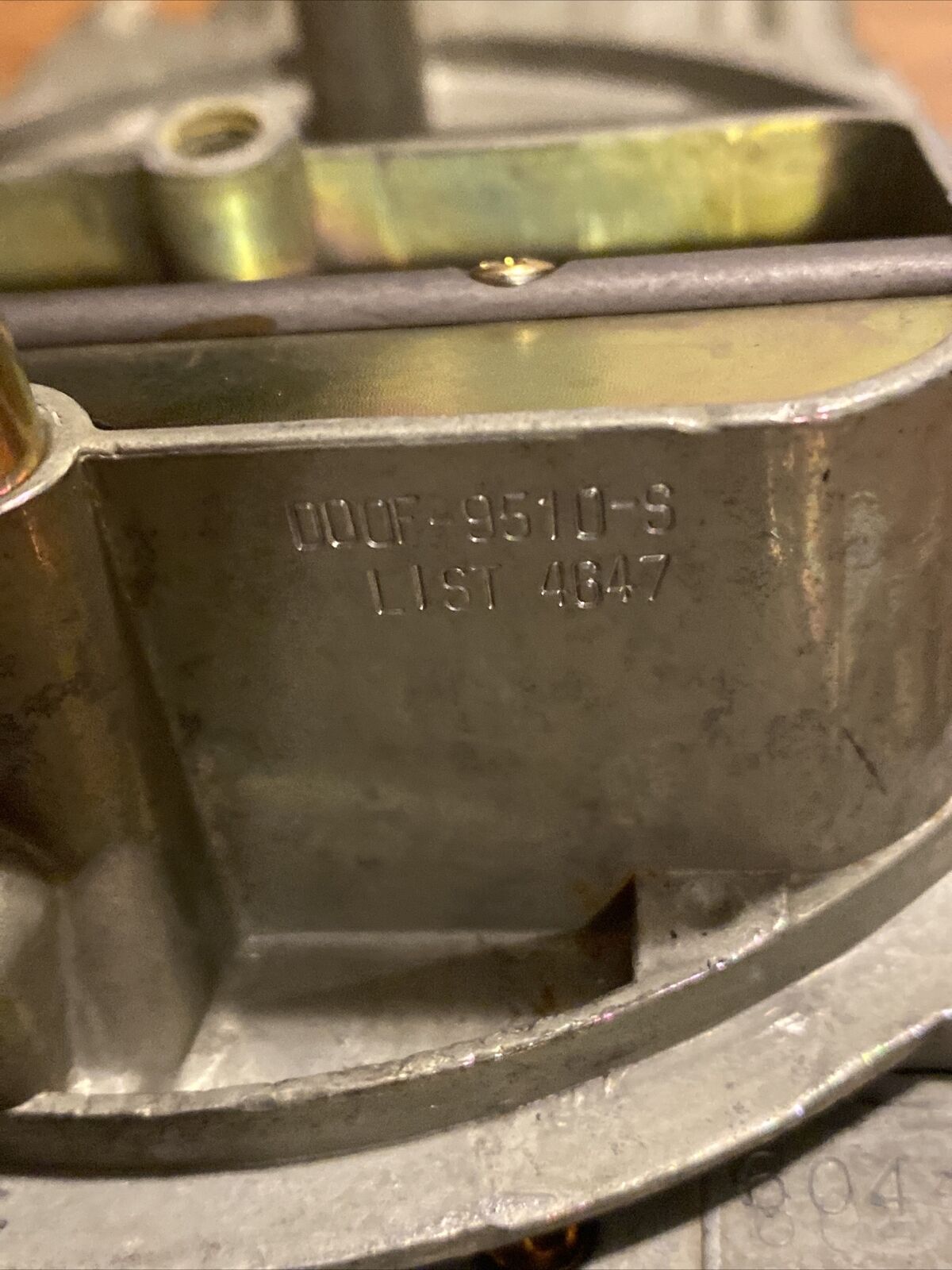 NOS 1970 Ford Mustang Boss 429 Holley Carburetor #4647 List D00f-9510-S NEW